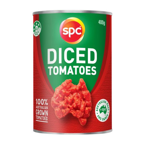 SPC DICED TOMATOES 400GM (Carton of 12)