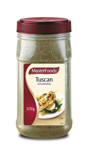 MASTERFOODS TUSCAN SEASONING 670GM