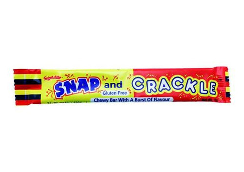 SWIZZEL SNAP AND CRACKLE CHEW BAR 19GM (Carton of 60)