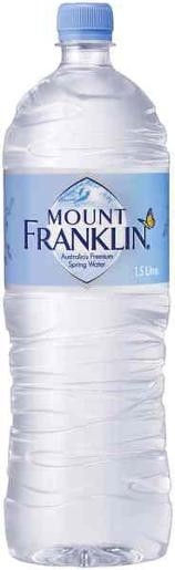 MT FRANKLIN STILL NATURAL WATER 1.5L (Carton of 8)