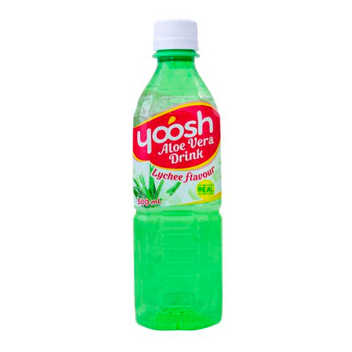YOOSH ALOE VERA DRINK WITH LYCHEE 500ML (Carton of 10)