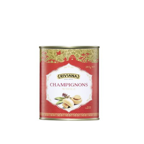 RIVIANA WHOLE CHAMPIGNONS 285GM (Carton of 12)