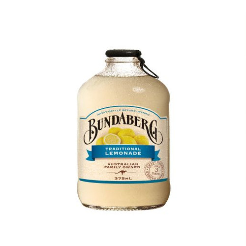 BUNDABERG TRADITIONAL LEMONADE 375ML (Carton of 12)