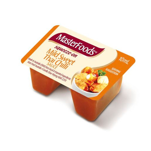 MASTERFOODS SWEET THAI CHILLI SAUCE PORTIONS 100S