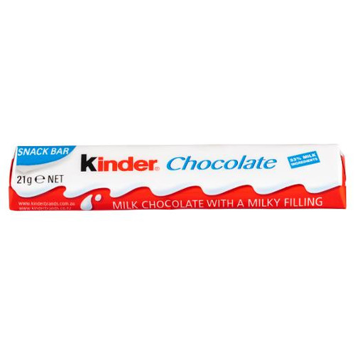 KINDER CHOCOLATE MAXI 21GM (Carton of 36)