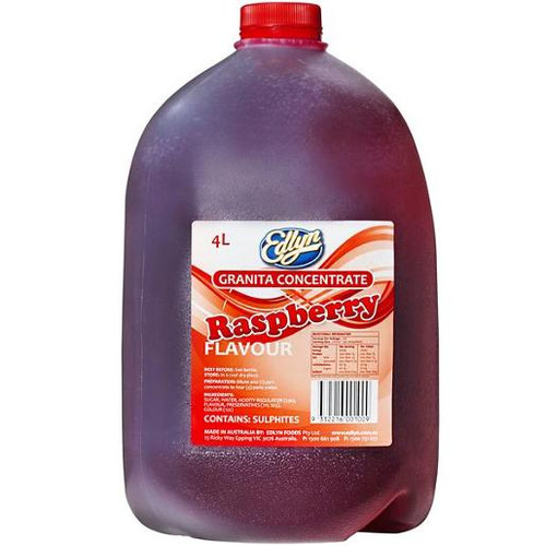 EDLYN RASPBERRY GRANITA MIX 4L