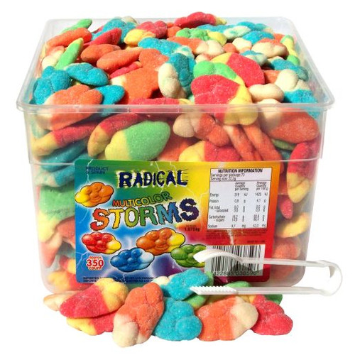 TNT MULTICOLOR SOUR BAG 75GM (Carton of 24)