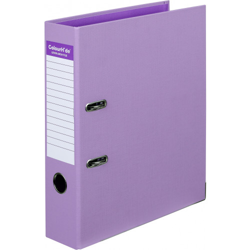 COLOURHIDE LEVER ARCH FILE PE A4 PURPLE 75mm