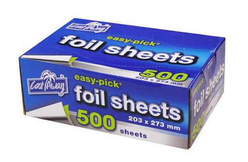 CAST AWAY EASY PICK HEAVY DUTY FOIL SHEETS MEDIUM 203MM X 273MM (CA-FS-MED) 500MM