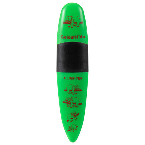 COLOURHIDE MY DESIGNER HIGHLIGHTERS QUIRKY GREEN