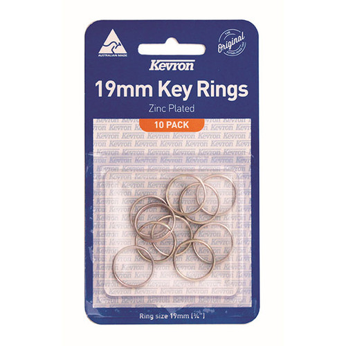 KEVRON ID1041 KEYRINGS 19X1.25MM PK10