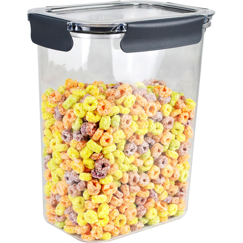 ITALPLAST Snap Lock Food Container 3700mL - Clear, Each