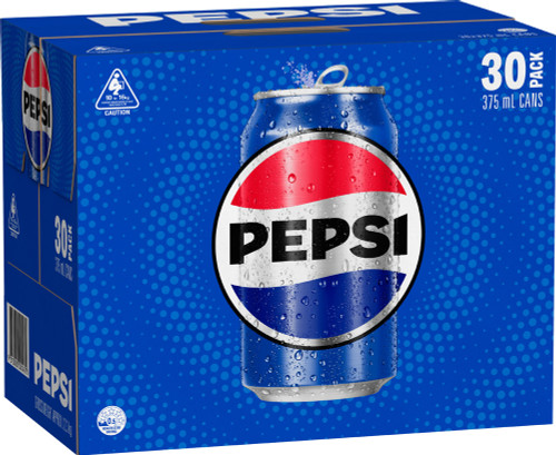 Pepsi Regular 375ml Can, Pack of 30