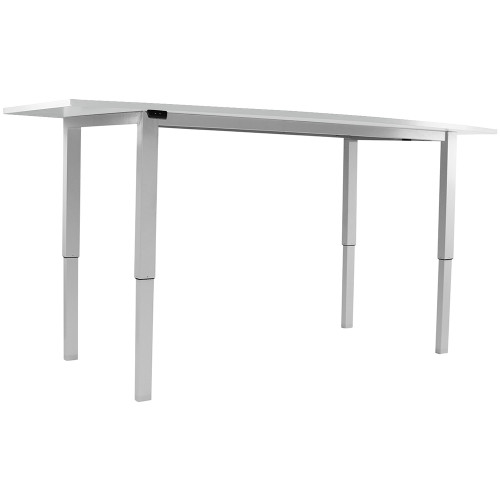 Sylex Arise Talk It Up Electric Meeting Table Frame Only 660-1160mmH White