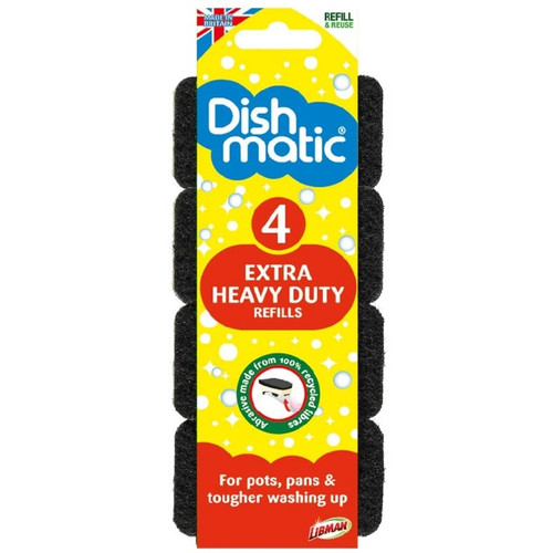 Dishmatic Extra Heavy Duty Refills 4 Pack