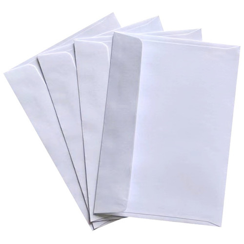 11B Plain Face Envelopes Non Secretive Peel & Seal Wallet White Offset 100 gsm Carton of 500