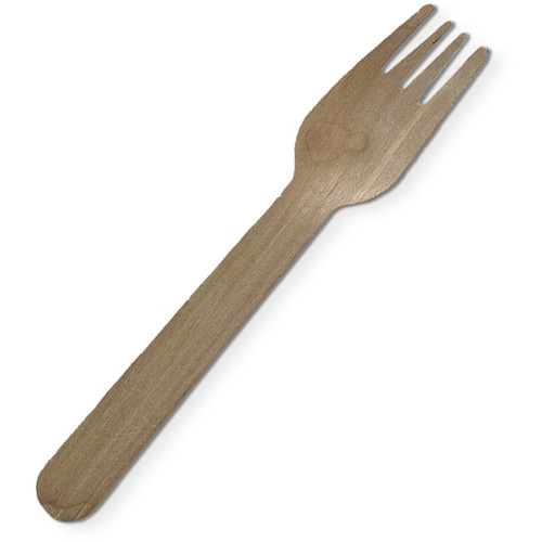 ECONOMY WOODEN FORK 160MM. CARTON OF 2000