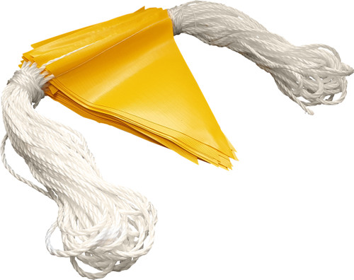 Maxisafe Bunting Flag Line Yellow - 30m