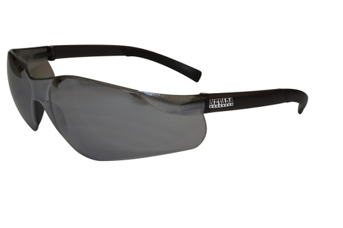 Nevada Safety Glasses With Anti-Fog - Silver Mirror Lens