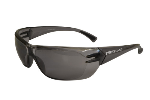 Portland Safety Glasses - Smoke Lens