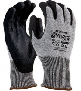 Maxisafe Cut D Glove With Polyurethane Palm, Large Pair