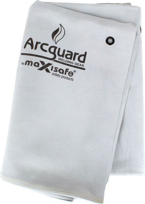 ArcGuard Leather Welding Blanket With Eyelets - 1.8m2