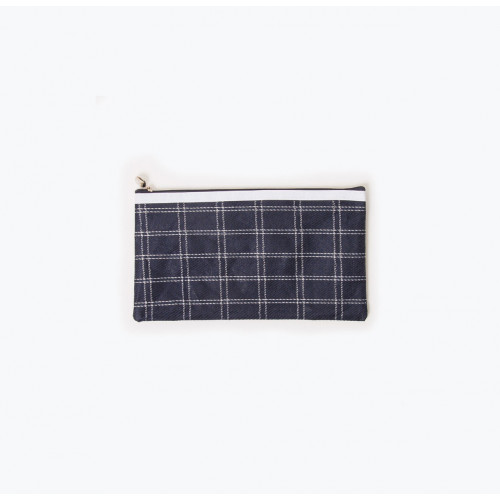 TARTAN PENCIL CASE, 340 X 100MM