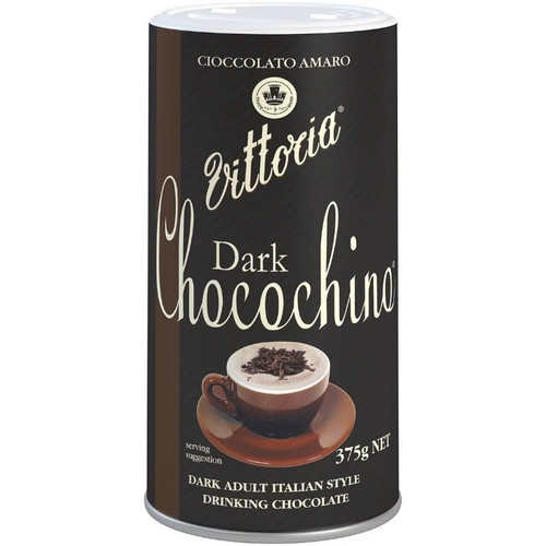Vittoria Chocochino Dark Drinking Chocolate 375g *** Short Dated: 19-Apr-2026 ***