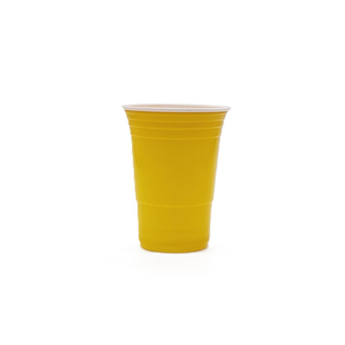 450ml American Cup Yellow, Pack of 50