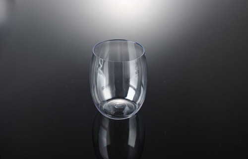 350ml Stemless Wine Glass Clear, Pack of 4