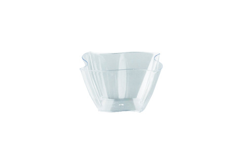 72mm x 72mm x 48mm Mini Dish Wave Bowl, Pack of 10