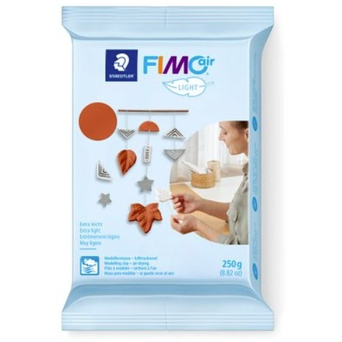 Staedtler 8131 FIMOair Light Air-Drying Modelling Clay 250g - Terracotta