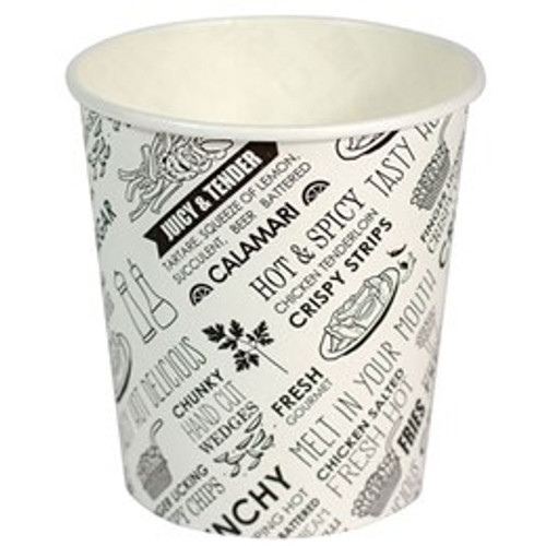 Chip Cup Deli Print 12oz Sleeve of 50