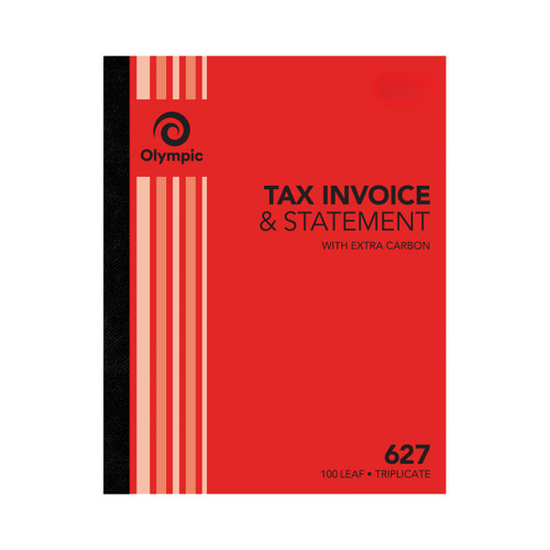 Olympic Carbon Triplicate Invoice Statement No.627 250 x 200mm 100 Leaf (142808)