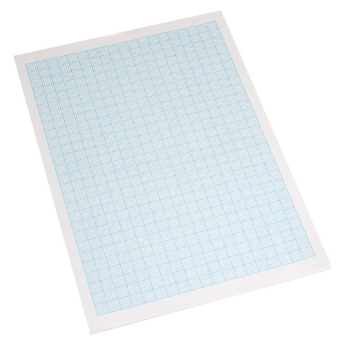 Quill Graph Paper 2mm 60gsm A4 - White, Ream of 500 (02530)