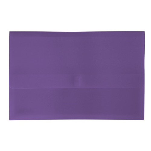 Bantex Polydoc Document Wallet PP Foolscap - Purple (34266)