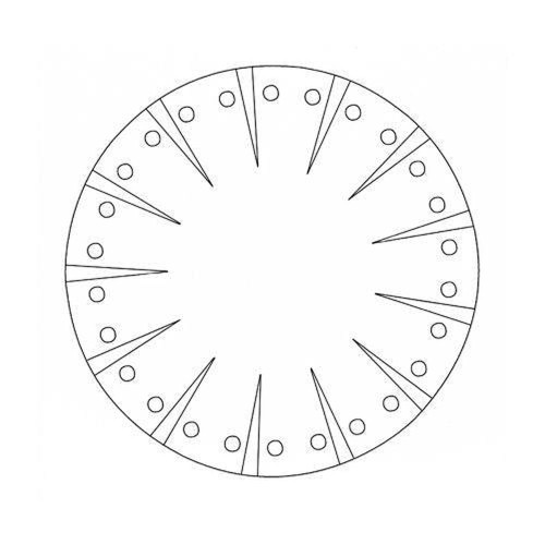 Cardboard Weaving Base Pack of 10