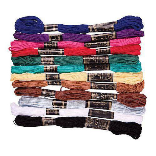 Stranded Coloured Cotton Pack of 24