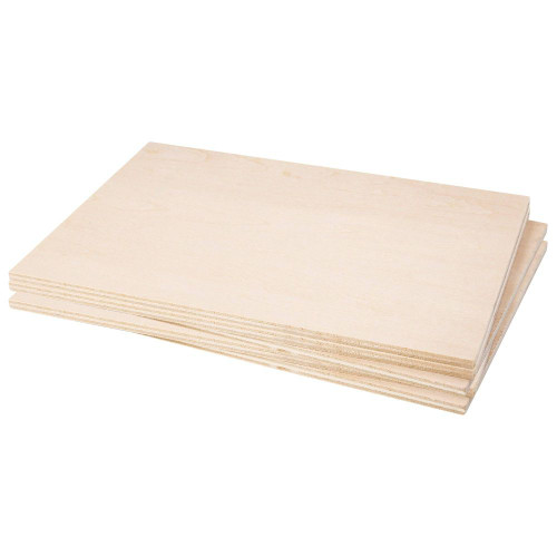 Japanese Woodblock 4mm 15 X 22cm Pack of 5
