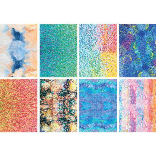 Pattern Papers A4 Impressionist Pack of 40