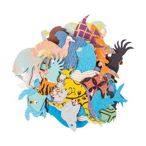 Handmade Pattern Paper Shapes 100g - Australian Animal