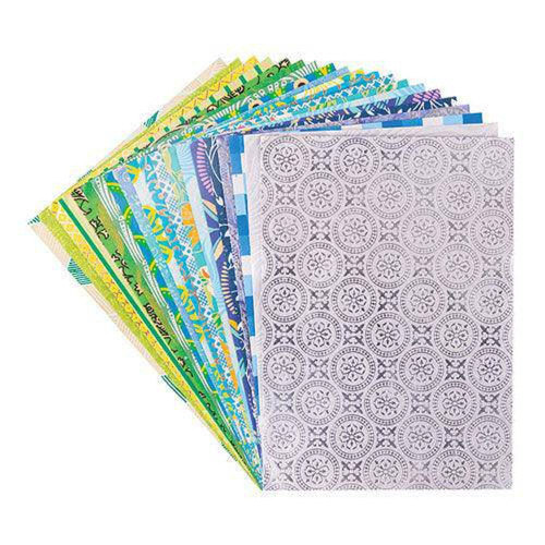 Handmade Pattern Paper A4 Pack of 20 - Cool