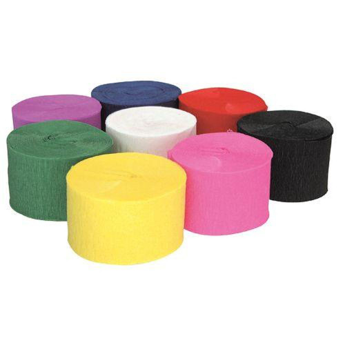 Crepe Streamers Pack of 48
