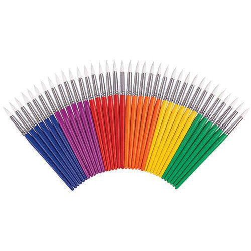 ColourSorts Classroom Organisers: Coloured Classroom Brushes by Zart Pack of 36