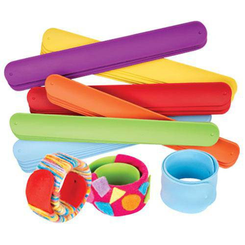 Snap n Wrap Silicone Bracelets Pack of 30