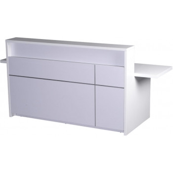 5-0 RECEPTION COUNTER 2400mm (W) x 848mm (D) x 1100mm (H)