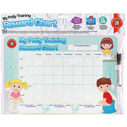 Magnetic Reward Chart - My Potty Training Magnetic Reward Chart