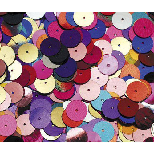 Sequins Flat Coloured 10mm Pack of 1000