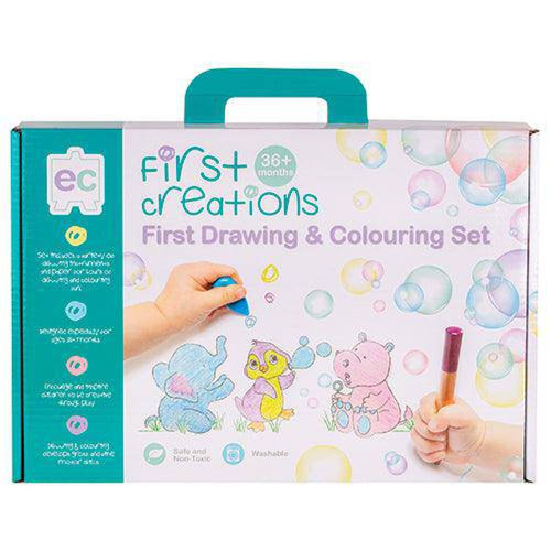 First Creations Drawing and Colouring Set
