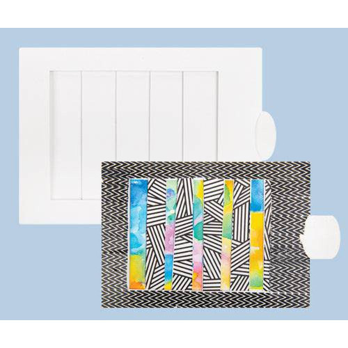 Moveable Pull Tab Sliding Card Pack of 10